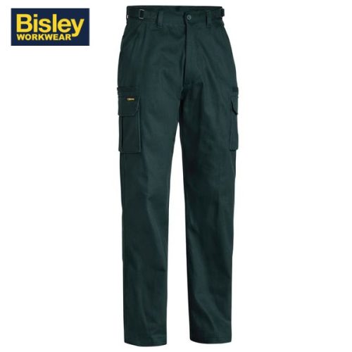 BISLEY- Original 8 Pocket Cargo Pants (BPC6007) - NAVY, KHAKI, BLACK OR BOTTLE GREEN