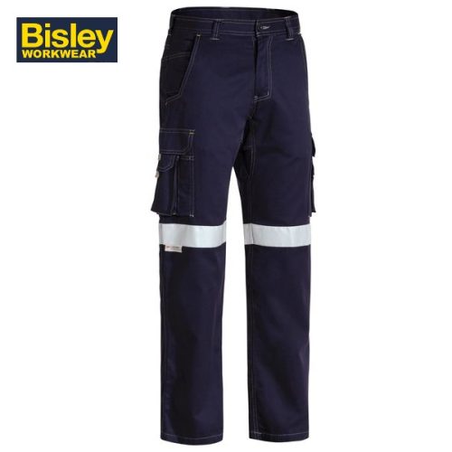 BISLEY- Taped Cool Vented Lightweight Cargo Pants (BPC6431T) - NAVY