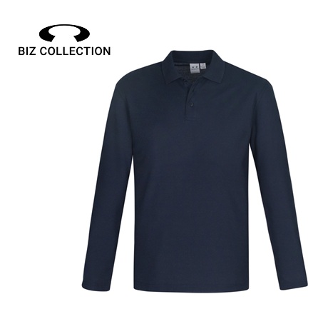 Biz Collection - Mens Crew Long Sleeve Polo - (P400ML)